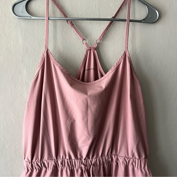 Abercrombie & Fitch Pink Mauve Jumpsuit Size Large - Picture 2 of 8